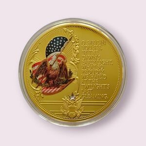 Star Spangled Banner Proof Colossal Commemorative Coin w/COA